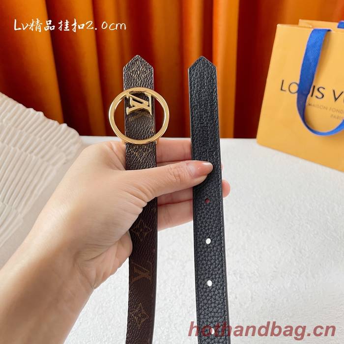 Louis Vuitton Belt 20MM LVB00156 Louis Vuitton Belt 20MM LVB00156
